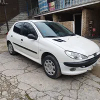 پژو ۲۰۶ استثنایی کم کارکرد دو برگ سند