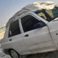 پرایدمدل۹۷ تصادفی سوخته بازدید نسیم شهر|خودرو سواری و وانت|نسیم‌شهر, |دیوار