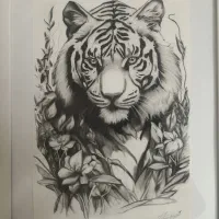 نقاشی سیاه قلم