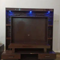 میز تلویزیون لاکچری چوبی