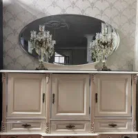 اینه شمعدان کنسول