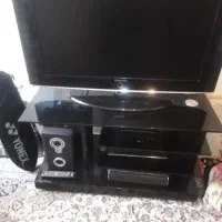 میز تلویزیون شیشه ای