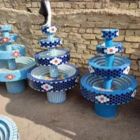 آبنما کاشی کاری شده|صنایع دستی و سایر لوازم تزئینی|یزد, |دیوار