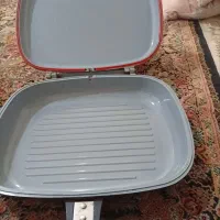 قابلمه مسی نونو با سینی و تابه رژیمی نونو|ظروف پخت‌وپز|محمدیه-قزوین, |دیوار