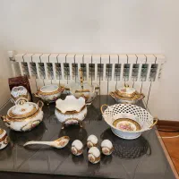 سرویس رویال فرانسه و لمونژ|ظروف سرو و پذیرایی|تهران, دارآباد|دیوار