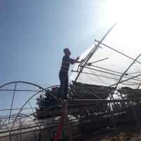 نصب و تعویض پلاستیک گلخانه