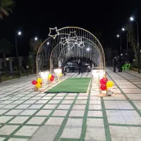 نورپردازی ورودی عروس داماد|خدمات پذیرایی، مراسم|کوهدشت, |دیوار