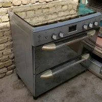 گاز طرح فر 5شعله دیجیتالی چدنی
