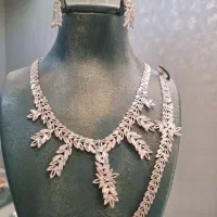 سرویس طلای تراش سفید