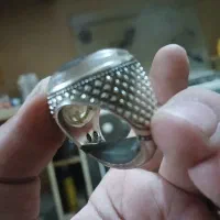 انگشتر شجر درشت و سنگین ۳۵گرم دست ساز|جواهرات|ورامین, شهرک مدرس|دیوار