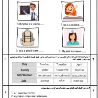 معلم خصوصی زبان و علوم پایه هفتم