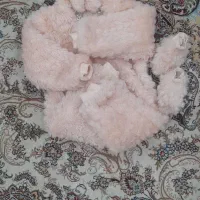 کاپشن سرهمی خزدار  نو . دخترانه|کفش و لباس بچه|مشهد, هدایت|دیوار