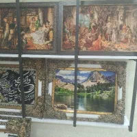 تابلو فرش شال مبل پتو فرش و فرشینه