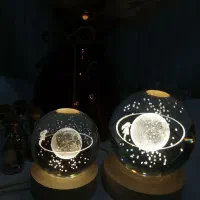 گوی کریستالی چراغ خواب|چراغ خواب و آباژور|تربتحیدریه, باغ ملی|دیوار