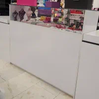 ویترین، کانتر MDF ملامین روکش سفید قیمت مناسب|فروشگاه و مغازه|اصفهان, تخت فولاد|دیوار