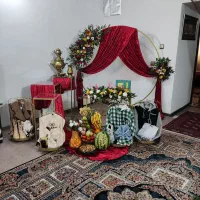 گل آرایی شب یلدا،شب چله،سفره عقد،گیفت یلدا،خنچه|گل مصنوعی|مشهد, امیر|دیوار