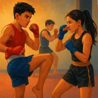 آموزش موی تای هنر رزمی تایلند