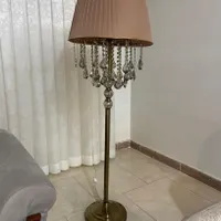 آباژور کنار سالنی کاملاسالم همراه آویزکریستال