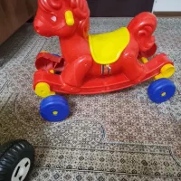 اسباب بازی اسب ودوچرخه