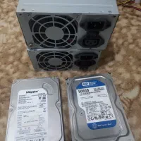 دوعدد هارد و دوعدد پاور کامپیوتر