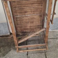 قفس چوبی توری دار
