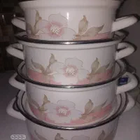 قابلمه لعابی قدیمی|ظروف پختوپز|هندیجان, |دیوار