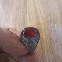 انگشتر عقیق نقره