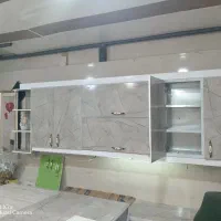 کابینت پیش ساخته آماده فلزی درب چوبی|مصالح و تجهیزات ساختمان|شادگان, |دیوار