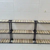 ساخت و اجرای قفسه و رگال|کتابخانه، شلف، قفسه‌های دیواری|مبارکه, |دیوار