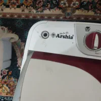ماشین لباسشویی در حجم کوچک دو قلو سالم و تمیز
