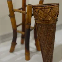 گلدان حصیری و شیشه ای|صنایع دستی و سایر لوازم تزئینی|تهران, نیاوران|دیوار