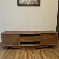 میز تلویزیون چوبی