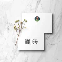 کارت ویزیت NFC جاسوئیچی NFC استند منو کیوآرکد