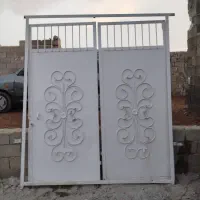 درب حیاطی ماشین رو
