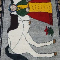 فرش دستباف قشقایی|فرش|شهرضا, |دیوار