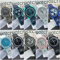 ساعت امگا سواچ چهارموتور فعال درجه یک OMEGA SWATCH