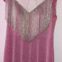 لباس مجلسی ماکسی نو لمه ترک شاین دار