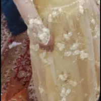 لباس کردی طلایی بسیار شیک