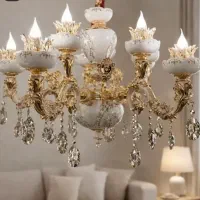 تخفیف نقد و اقساط|لوستر و چراغ آویز|قم, قلعه کامکار|دیوار