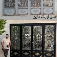 نقاشی ساختمان درب وپنجره نرده کناف تخته|خدمات پیشه و مهارت|جلفا, |دیوار