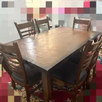 میز نهار خوری 6 نفره