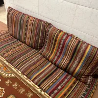 جاجیم و دو پشتی دستبافت قدیمی|گلیم، جاجیم، گبه|تهران, طرشت|دیوار