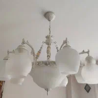 لوستر 8شاخه ی بزرگ شیک و پر نور