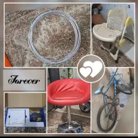 حراج وسایل انباری کوزه صندلی کودک گردون دوچرخه