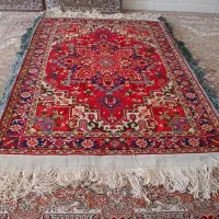 فرش قالیچه پشمی طرح هریس تاجری تبریز نو|فرش|قم, تعویض پلاک|دیوار