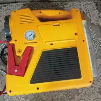 دستگاه اصلی پمپ باد باطری شارژ درجه باد و چراغ ق