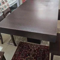 میز ناهارخوری ۶ نفره قابل تبدیل به ۱۰ نفر