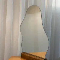 آینه رومیزی دفرمه ساده