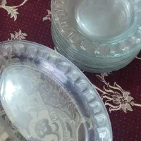 بشقاب و دیس کریستال