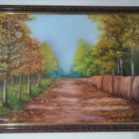 نقاشی رنگ روغن  ابعاد60/80